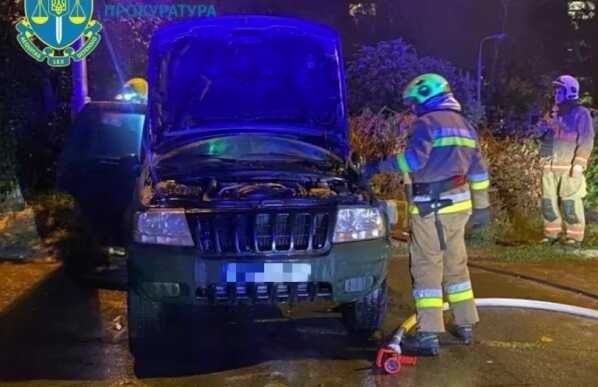 На Черкащині й у Києві затримали двох паліїв автомобілів військових