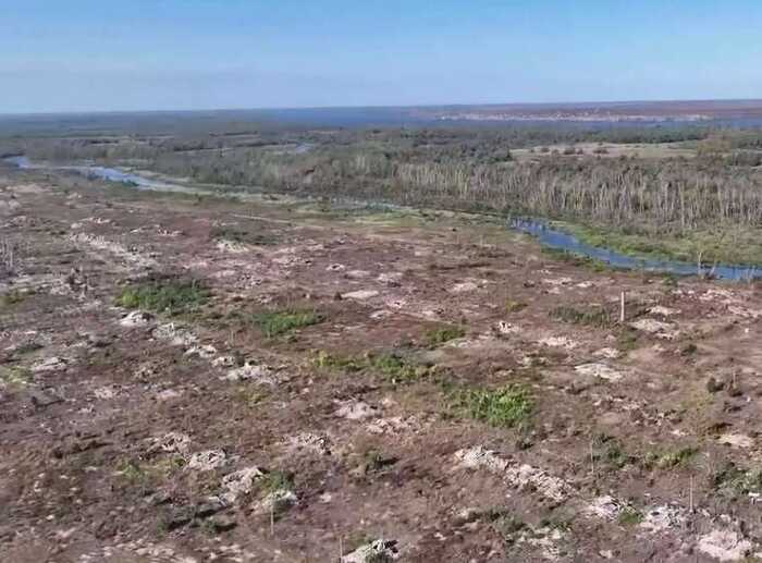 В мережі з’явилось відео вщент знищеного села Кринки на Херсонщині