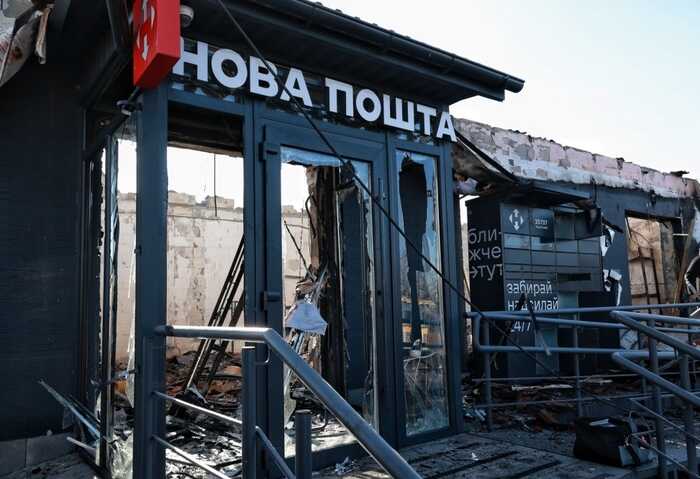 На Одещини ворожі дрони знищили відділення «Нової пошти»