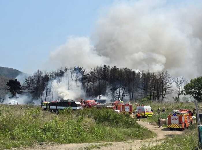 У Південній Кореї розбився військовий літак